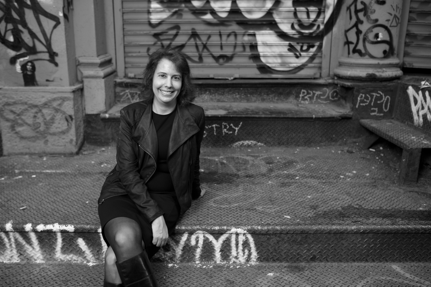 Portrait of Lawyer Rachel Geman for Women Whistleblowers in Soho NYC