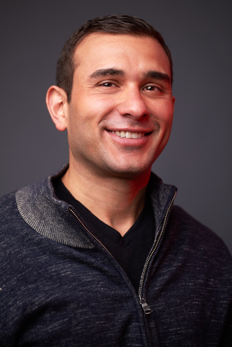 Actor Headshots NYC | Headshot of male actor in New York City studio