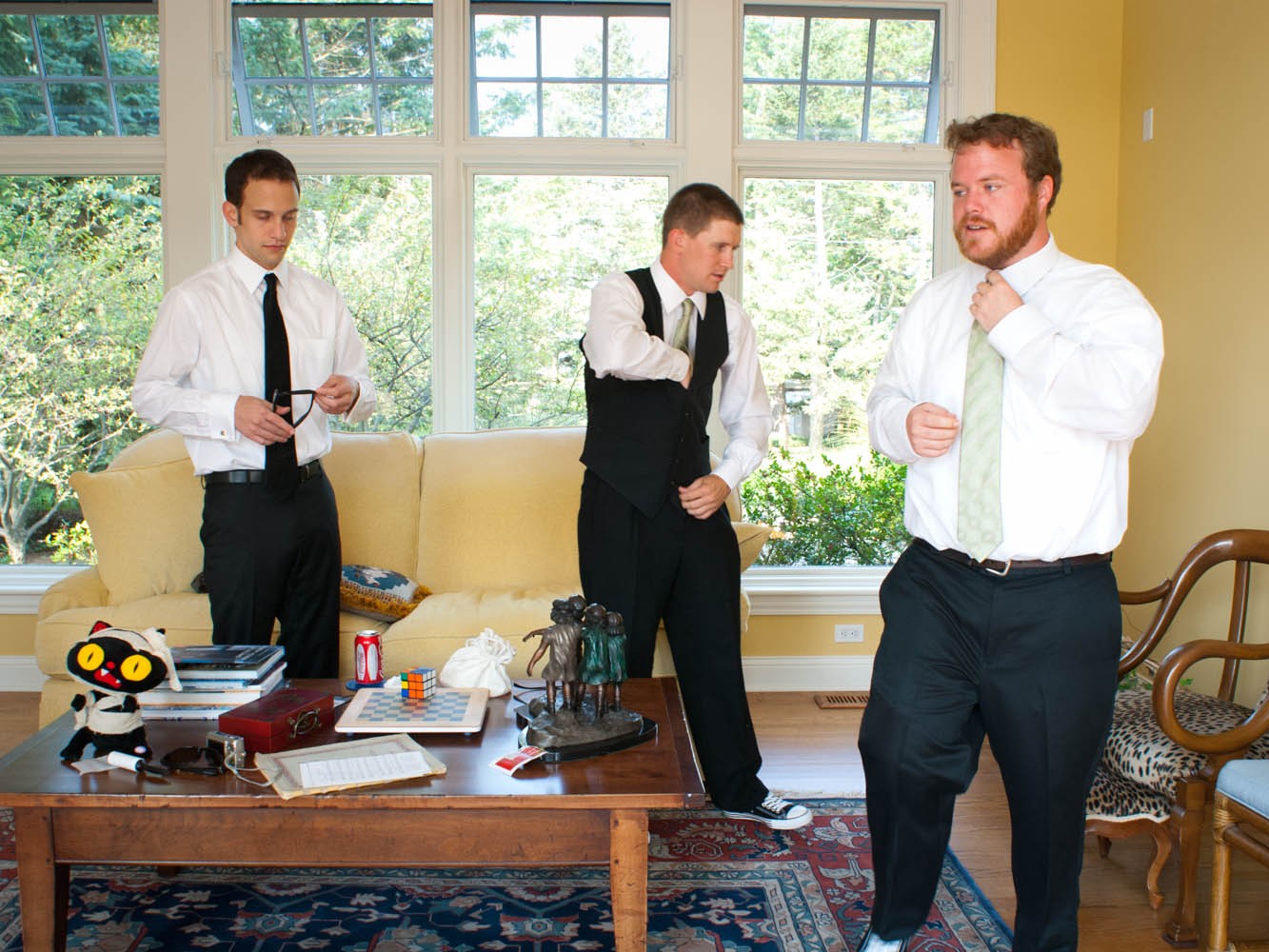 oung NYC couple have Catholic wedding in backyard of family's palatial home near Lake Michigan