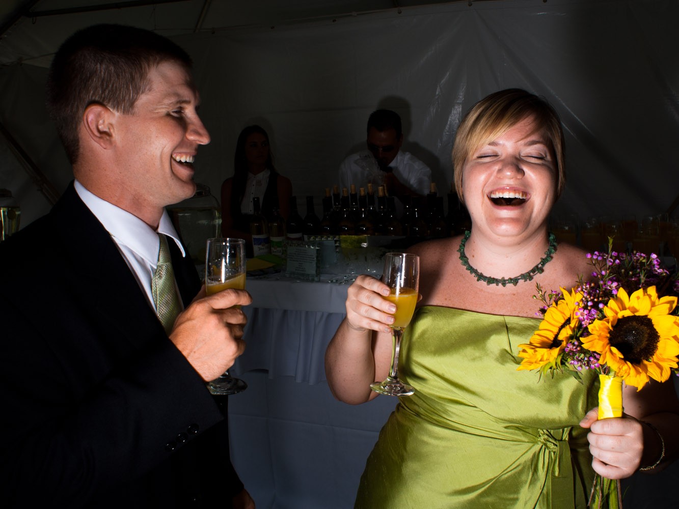 oung NYC couple have Catholic wedding in backyard of family's palatial home near Lake Michigan