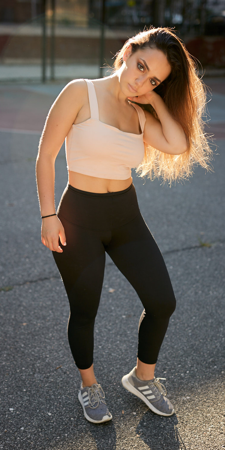 Lifestyle Photographer Dallas | Fitness Lifestyle Photography of Model on Outdoor Basketball Court