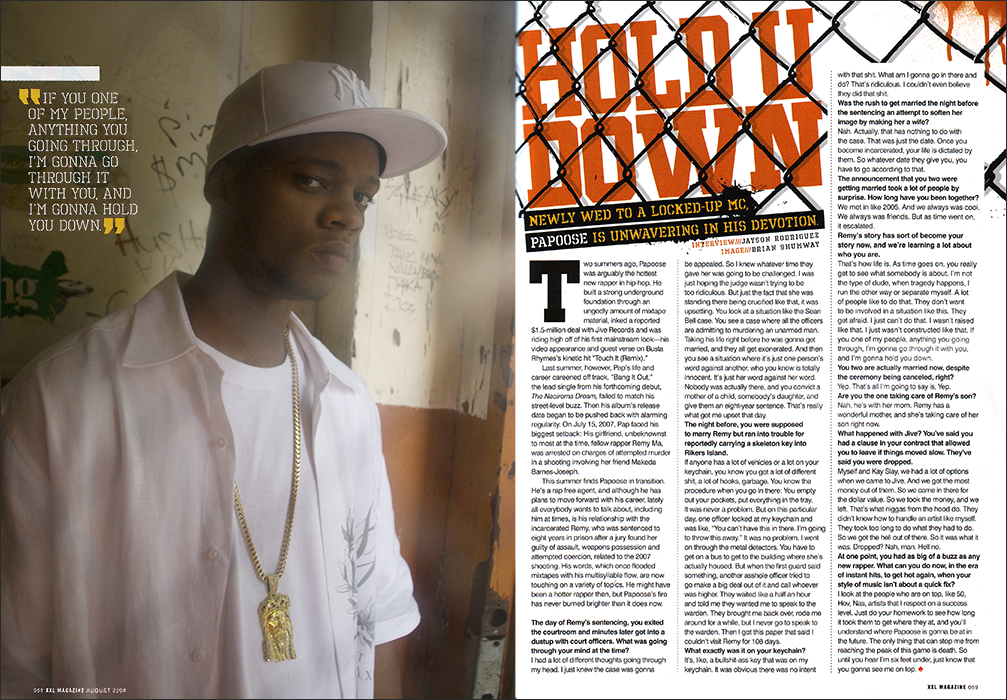 Dallas Editorial Photographer - Portrait of Rapper Pappoose XXL Magazine