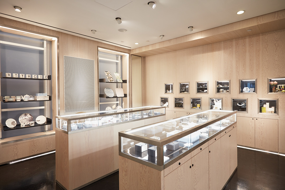 Interior Photography of London retailer Wolf & Badger's Redesigned Soho NYC Store